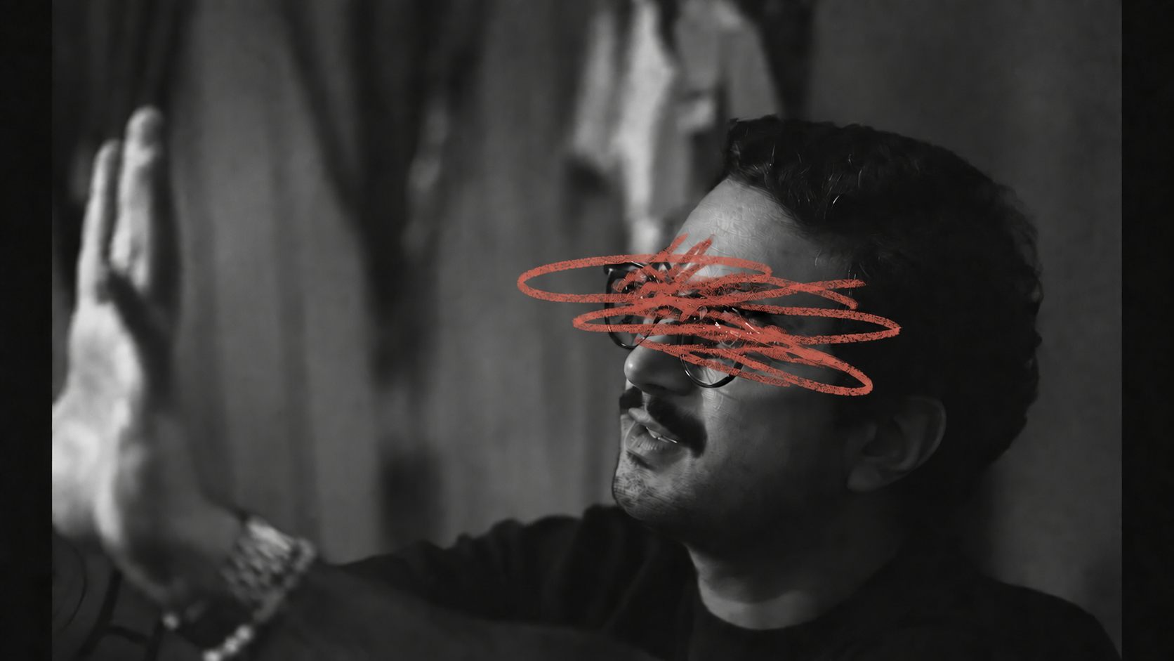 Bruno Zanetti directing on set